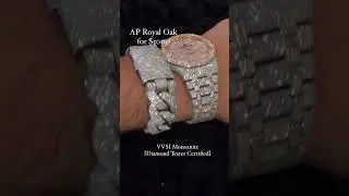 Audemars Piguet for $5000, Fully Moissanite Aftermarket Watches, 📲 IG: @glimsejewelry
