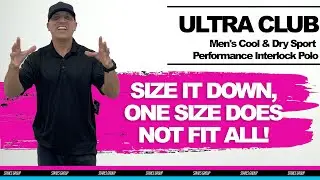POLO SHIRT REVIEW | 8425 UltraClub Men's Cool & Dry Sport Performance Interlock Polo