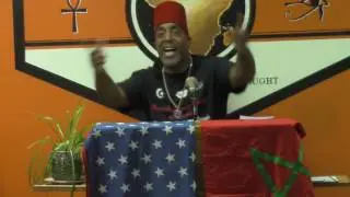 Taharka Bey (GS/DM ) demonstrates @ Friday Holy Day Service after Cease Fire gathering