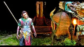 Freyr Mimir Scene God of War Ragnarok Video Clip Cinematic PS5 60FPS