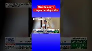 &lsquo;MY FAVORITE MEAT&rsquo;: Mitt Romney roasted for celebrating hot dogs #shorts