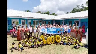 Impressionen der Er&ouml;ffnung der 1000. FLY & HELP-Schule
