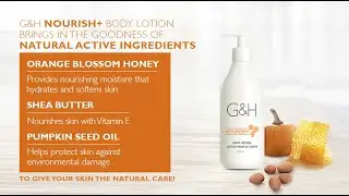 G&H Nourish+ Body Lotion