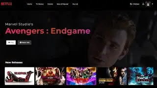 Netflix Clone - HTML - CSS - JAVASCRIPT - Hindi