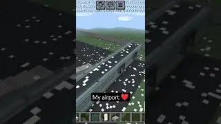 my airport #minecraft #airport #viral #shorts