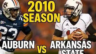 2010 Auburn vs Arkansas State - No Huddle
