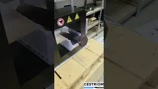 Degaussing of large steel screw #machine #degausser #demagnetizer