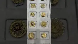 Gold cocktail rings from Senco 2025 designs #gold #ring #latest #design #senco #2025