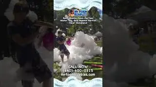 Turn up the fun with Mr. Foam Bubbles!