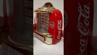 Coca Cola Tabletop Jukebox Collectable Musical Bank I'd like to give the world a coke #shorts