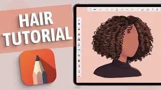 How To: Realistic Curly/Coiled Hair in Autodesk Sketchbook