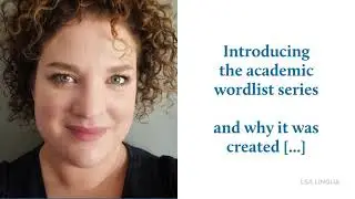Expanding your lexicon | Why I'm creating videos