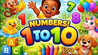 Numbers 1 - 10 in Ibibio