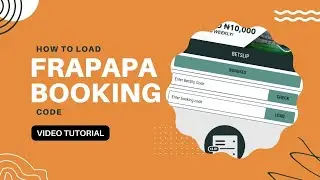 How to load Frapapa booking code