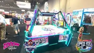Open Ice Four Player Air Hockey Table from Barron Games