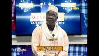KARAMO LANCINET KOUYATE INTERPRETATION DES REVES 02 LE 24 JUILLET 201 à RTG