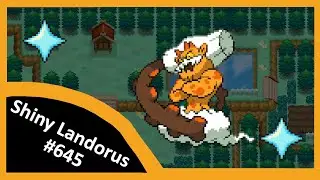 (Live) Shiny Landorus after 15,870 Soft Resets! Unova Shiny Living Dex #645