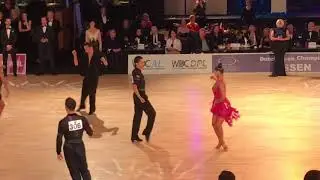 Austin Joson & Nino Dzneladze | WDC Dutch Open Assen 2018&mdash;Final ChaChaCha