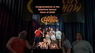 Congratulations to the graduates of our Sideshow School!One of us!!! 🔥⚔️🔨