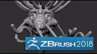 тыкаем палкой ZBrush 2018