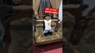 My little Superhero DIY costume #shortsvideo #shortvideo #amazing #diy #superhero