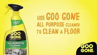 Use Goo Gone All Purpose Cleaner on Your Floors