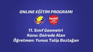 11. Sınıf Geometri Konu: Dairede Alan