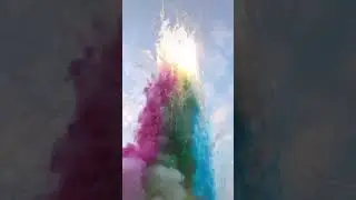 Color smoke Fireworks #shorts