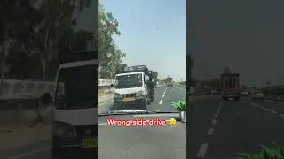 😭😲Wrong side drive😲#safe #wrong #tampu #car #like