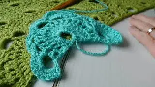 BEGINNERS GUIDE ON HOW TO CROCHET A VIRUS SHAWL  PART 2