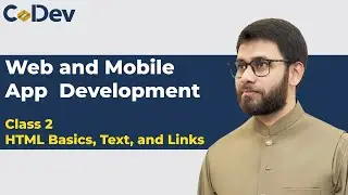 Class 2 &ndash; Introduction to HTML | HTML Basics, Text, and Links | MERN Stack Course | CoDev | Seeraht