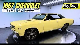 1967 Chevrolet Chevelle 427 Big Block | Beautiful Restoration Classic Muscle Car For Sale - $69,900