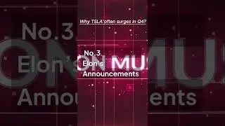 Why TSLA often surges in Q4?   #shorts  #TSLA  #tesla  #stock
