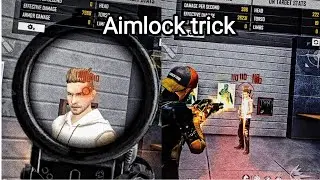 Aimlock trick of white ff 🎯 in📱 | free fire | like ffh4x 👽👾