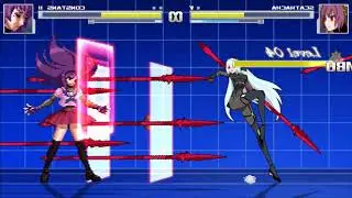 [MUGEN] Battle of the cheap gods (Scathacha 10p vs Constants II 12p)