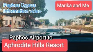 Driving to Aphrodite Hill's Resort