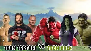 💪 TEAM TOOFANI vs THE HULK DYNASTY | Hulk &bull; She-Hulk &bull; Red Hulk 💪