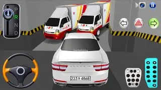 New Genesis car Stuck in Parking Garage - 3D Driving Class 2025 - Android Gameplay 2025 - Game Game