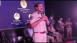 Cyberabad Commissioner Stephen Ravindra IPS speech