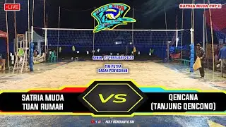 Live Voli: DIKI,DIMAS,HARI,JUAN,SAPTA,WAWAN,FRENGKI CS (SATRIA MUDA) 🆚 ANDI,DAYU,BIMA DKK (QENCANA)