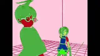 [MMD] dib look an alien! (meme) in NumberBlocks OC - 26059 Major