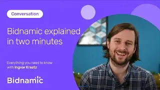 Bidnamic | Explained in two minutes with COO & Co-Founder Dr Ingvar Kraatz