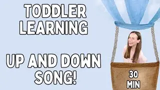 Toddler Learning - Up & Down Song! - Old McDonald Had a Farm!  - Video for Baby