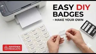 📌 DIY Pin Badges: Make Custom Badges in 3 Sizes! Easy Steps & Ideas | AbhishekID.com