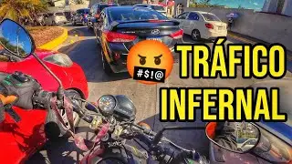 😱 Me quedé sin gasolina ⛽ Un día extremo de delivery en Tegucigalpa | Tráfico pesado y accidente 🏍️🔥