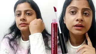 LAKME FOREVER MATTE LIQUID LIP COLOR REVIEW | 08 | SHADES