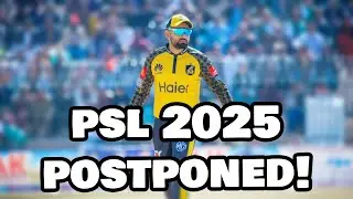 PSL 2025 POSTPONED!