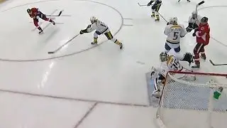 Rinne stuns Karlsson with dramatic glove save
