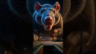 A GIANT Rat Entered the Village&hellip;😱 #ai #rat #shorts #ytshorts #aistory