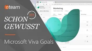 Microsoft Viva Goals - &Uuml;berblick